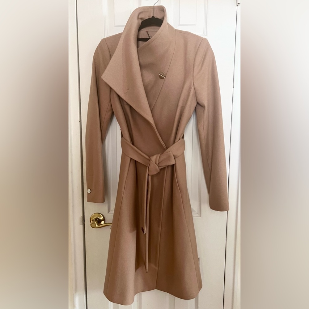 TED BAKER | Beautiful camel wool coat with belt